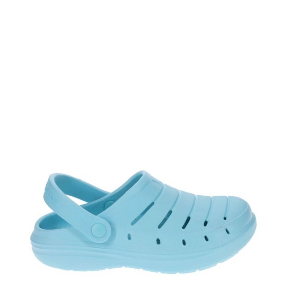 Rugged Shark‎ Girls blue lightweight easy slip-on active Comfort clogs size 13